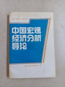 中国宏观经济分析导论