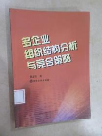 多企业组织结构分析与竞合策略