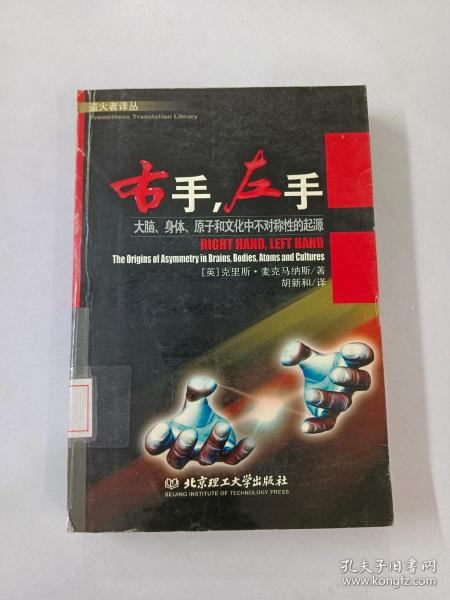 右手.左手：大脑、身体、原子和文化中不对称性的起源