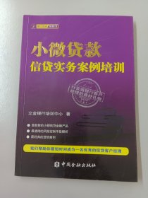 小微贷款信贷实务案例培训