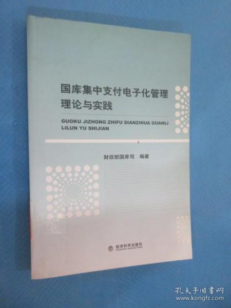 国库集中支付电子化管理理论与实践