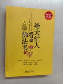 超值金版 给大忙人看的佛法书：领悟佛法中的智慧大全集