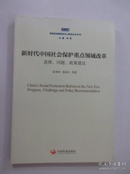 新时代中国社会保护重点领域改革：进展、问题、政策建议（国务院发展研究中心研究丛书2018）