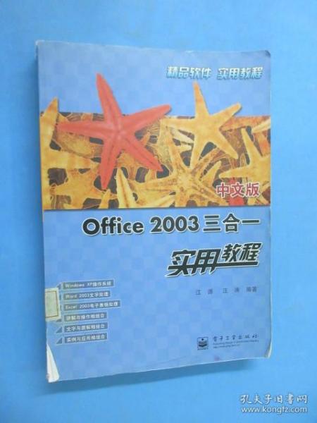 中文版Office 2003三合一实用教程