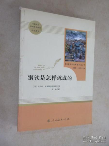 统编语文教材配套阅读 八年级下：钢铁是怎样炼成的/名著阅读课程化丛书