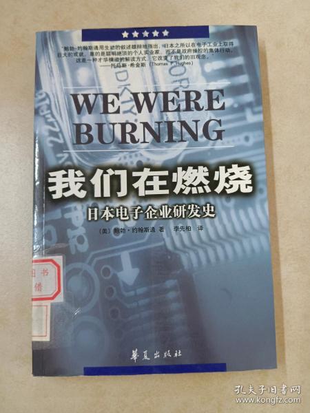 我们在燃烧：日本电子企业研发史