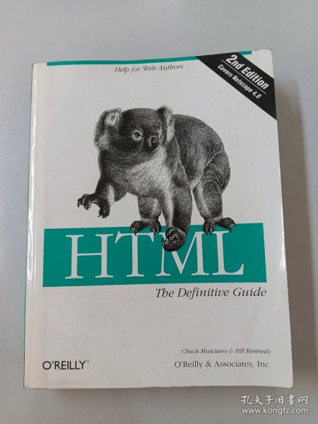 【外文书】 HTML The Definitive Guide    2nd Edition