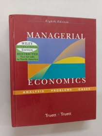 英文书 MANAGERIAL ECONOMICS 24开 精装 共742页