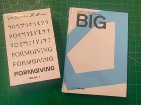 BIG作品集3本  Formgiving. An Architectural 赋型：建筑的未来史+big建筑事务所施工与过程