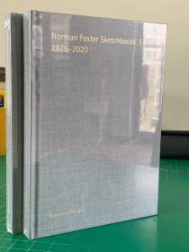 Norman Foster Sketchbooks1975-2020诺曼福斯特手稿草图集 2本套