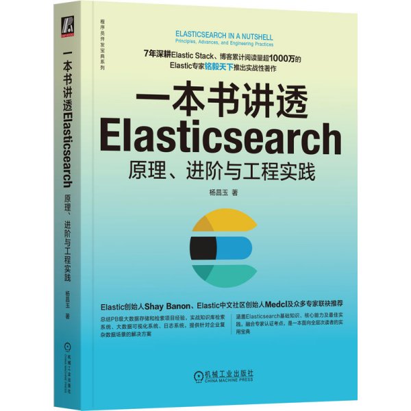 一本书讲透Elasticsearch：原理、进阶与工程实践 杨昌玉 著