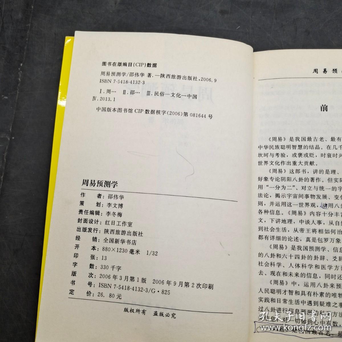 邵伟华 周易与预测学