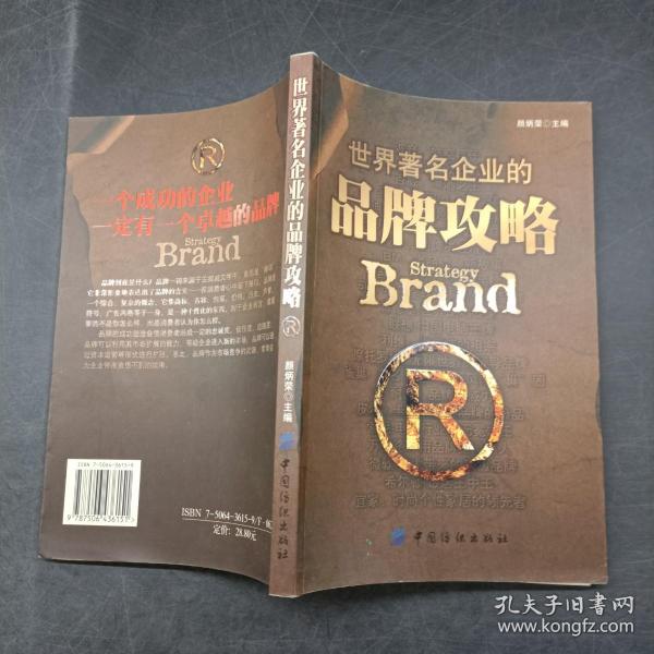 世界著名企业的品牌攻略。