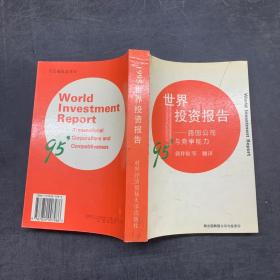 1995年世界投资报告:跨国公司与竞争能力