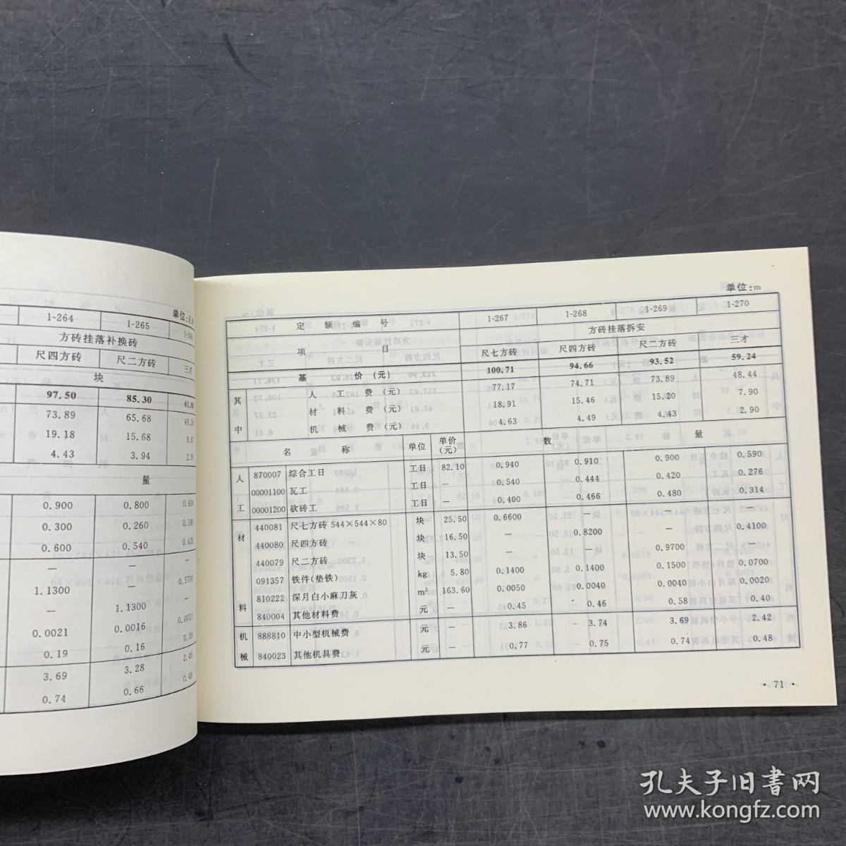 2012北京市房屋修缮工程计价依据 预算定额 古建筑工程预算定额古建筑工程上册