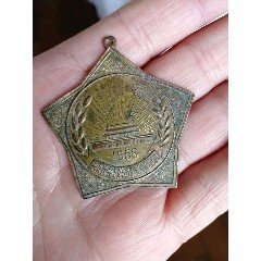 1958年农业社会主义建设先进单位奖章