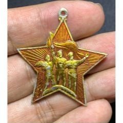 1959年芜湖市第二次社会主义建设积极分子大会奖章