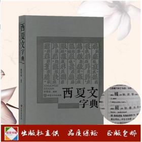 西夏文字典 贾常业编著 甘肃文化出版社 西夏文字教程历史文化研究