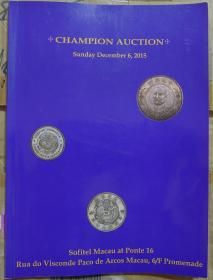 CHAMPION AUCTION    冠军钱币拍卖 J.C.Lee收藏品、华人家族藏品IX