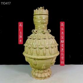 114_老窑雕瓷赏瓶