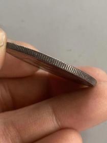 二虎把门八年大头银元