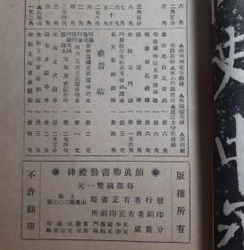 民国有正书局《新出土颜真卿书颜勤礼碑》（上下全两册）