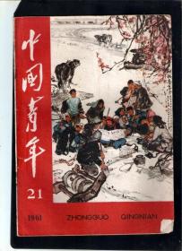 【北极光】中国青年1961年21期-旅游风景-青年才俊-国画专题=实物拍摄