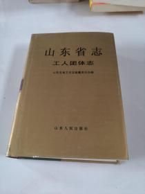 山東省志.11二.工人團(tuán)體志(16開精裝 全1冊)