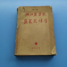 浙江農(nóng)學(xué)院蔬菜栽培學(xué)