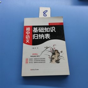 基础知识归纳表：初中语文（新课标）