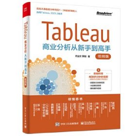 Tableau商业分析从新手到高手（视频版）