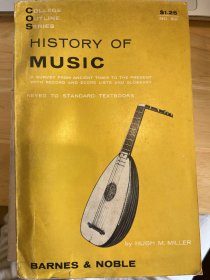 英语原版 HISTORY OF MUSIC | 音乐史