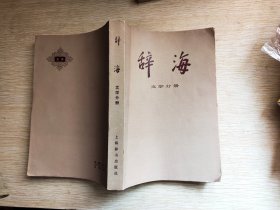 辞海文学分册