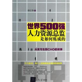 世界500强人力资源总监是如何炼成的：从实习生到CHO的故事