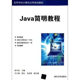 高等学校计算机应用规划教材：Java简明教程