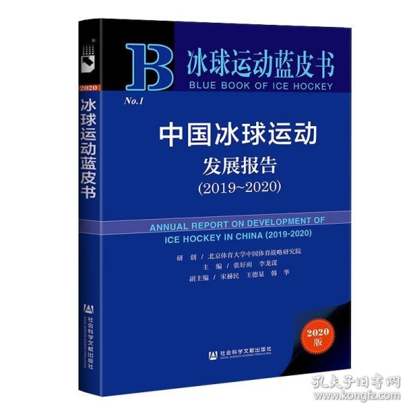 冰球运动蓝皮书：中国冰球运动发展报告（2019～2020）