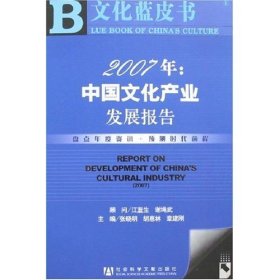 kk文化蓝皮书·2007年:中国文化产业发展报告