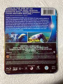 DVD-----海底世界3D（2CD）铁盒精装