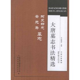 大唐墓志书法精选 阿史那忠 安元寿墓志