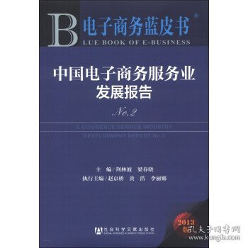 电子商务蓝皮书：中国电子商务服务业发展报告No.2（2013版）