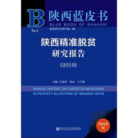 陕西精准脱贫研究报告（2019）/陕西蓝皮书