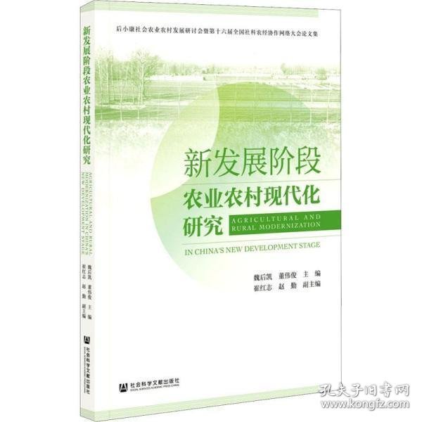 新发展阶段农业农村现代化研究