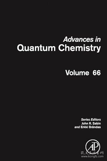 现货 Advances in Quantum Chemistry (Volume 66)