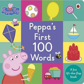 现货 小猪佩奇100个单词 英文原版 Peppa Pig Peppa's First 100 Words