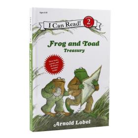 现货 I Can Read Frog and Toad Treasury  青蛙与蟾蜍3个故事合集 英语儿童绘本 分级读物 Level 2 进口童书 硬封面