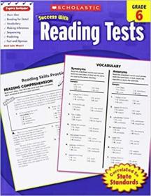 现货 Reading Tests, Grade 6