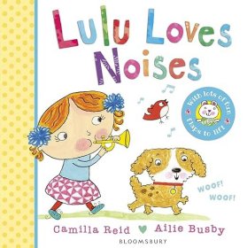 现货 露露爱吵闹 英文原版童书 Lulu Loves Noises 露露大明星系列 纸板翻翻书 2-5岁