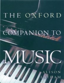 现货 The Oxford Companion to Music