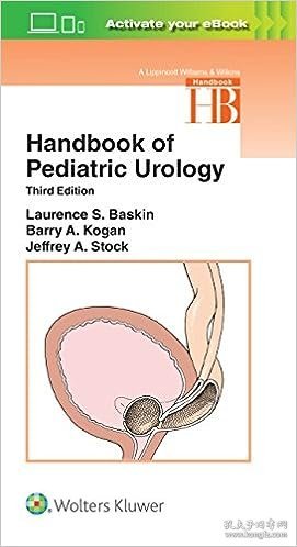 现货 小儿泌尿学手册》（Lippincott Williams & Wilkins 手册系列）Handbook of Pediatric Urology (Lippincott Williams & Wilkins Handbook Series)