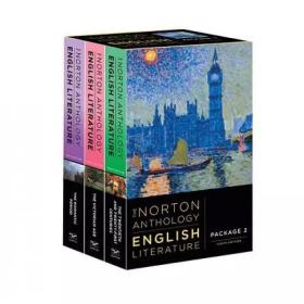 现货 诺顿英国文学套装 Vol D+E+F 第10版 Package 2The Norton Anthology of English Literature